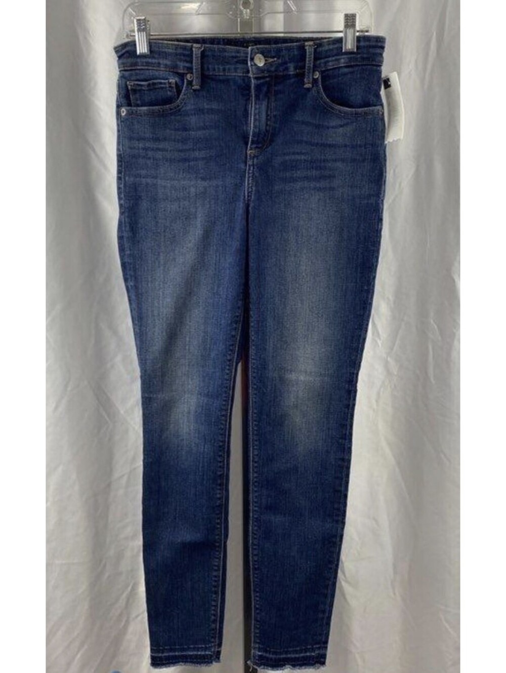 Lucky Brand Womens Ava Skinny Jeans Medium Wash Blue Size 6 / 28 Regular
